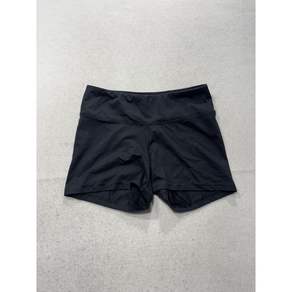 Sport-Tek Compression Shorts Womens Small Black 3" Inseam Stretch Athletic